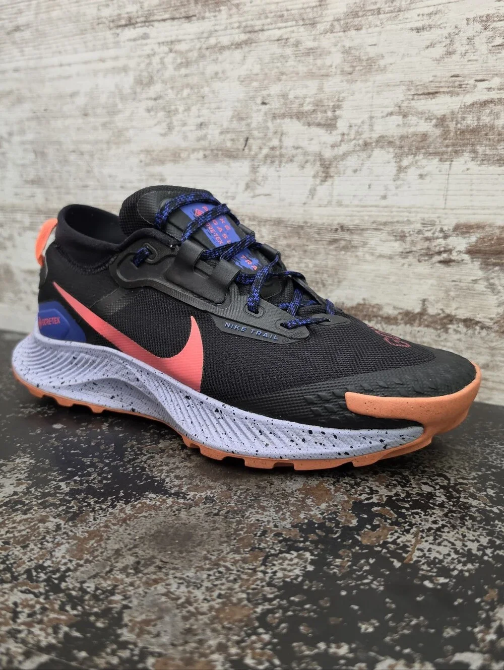 Womens Nike Pegasus Trail Goretex 3 Running Shoes Sz 8.5 Used DC8794 002